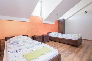 Фото номера Просторный двухместный номер с 2 отдельными кроватями Мотели Motel "Płomyk" г. Kunowice 4