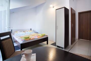 Фото номера Просторный одноместный номер Мотели Motel "Płomyk" г. Kunowice 5